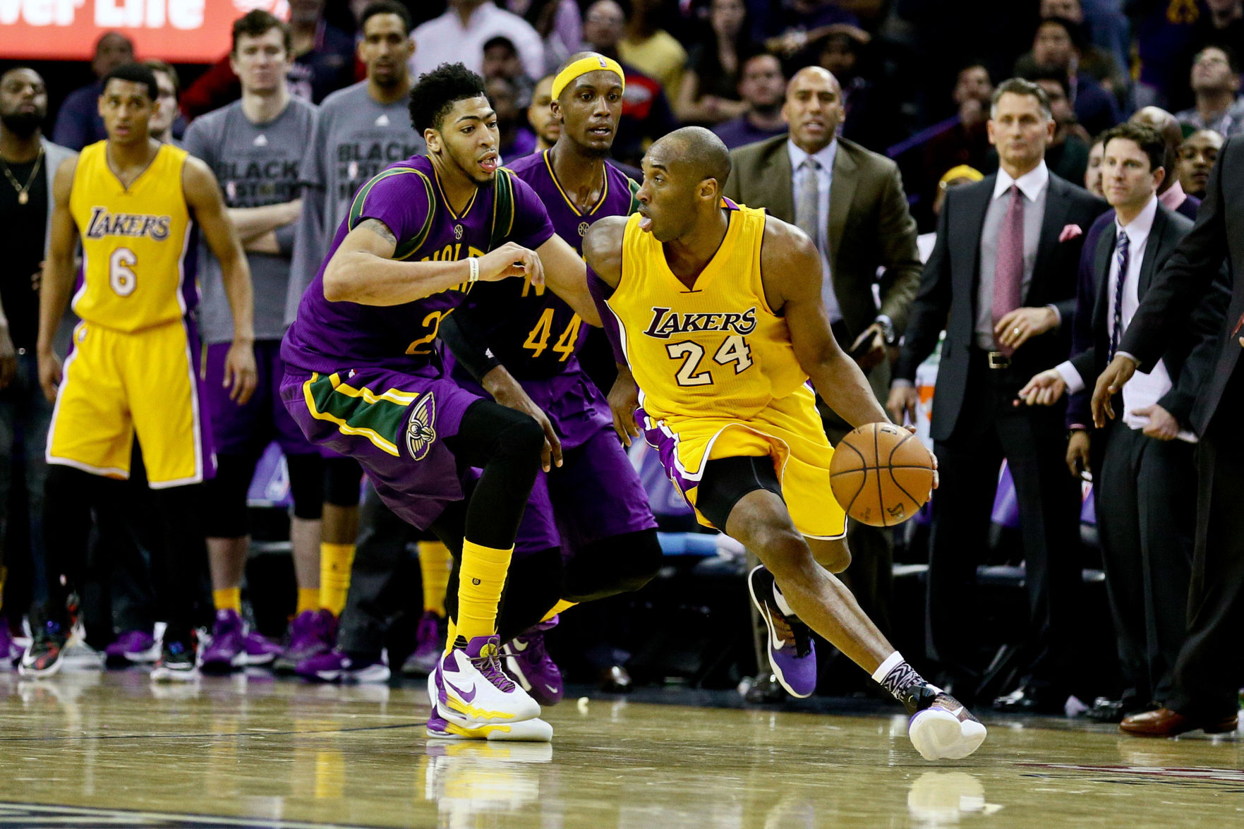 NBA: Los Angeles Lakers at New Orleans Pelicans